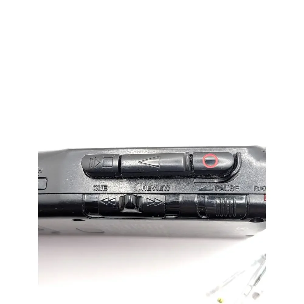 SONY M-527V Microcassette Recorder Handheld Black VOR 4 Tapes Parts Repair